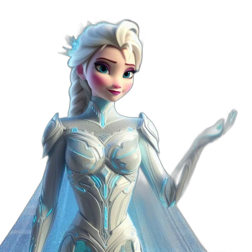 dress, concept art, 3d render, fantasy art transparent PNG cut-out