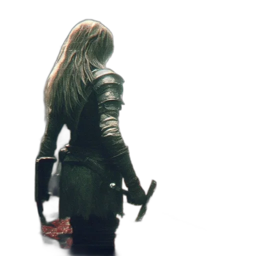 weapon, sword, jacket, staff transparent PNG cut-out