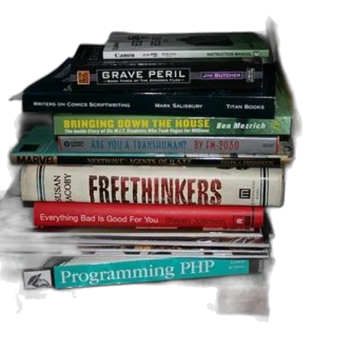 stack, books, including, grave transparent PNG cut-out