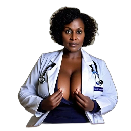 jacket, dress, staff, woman transparent PNG cut-out