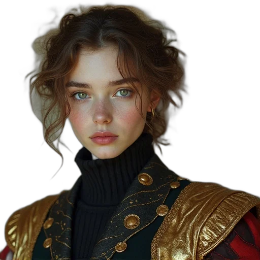 jacket, face, crown, jewelry transparent PNG cut-out