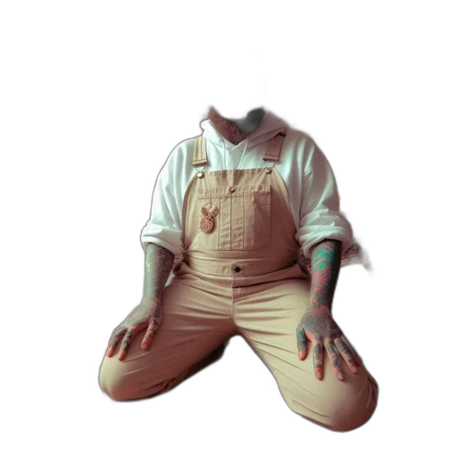 jacket, robot, dress, shoes transparent PNG cut-out