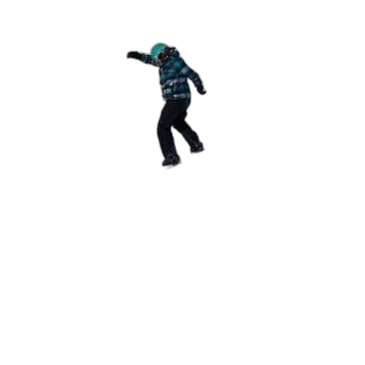 jacket, robot, creature, staff transparent PNG cut-out