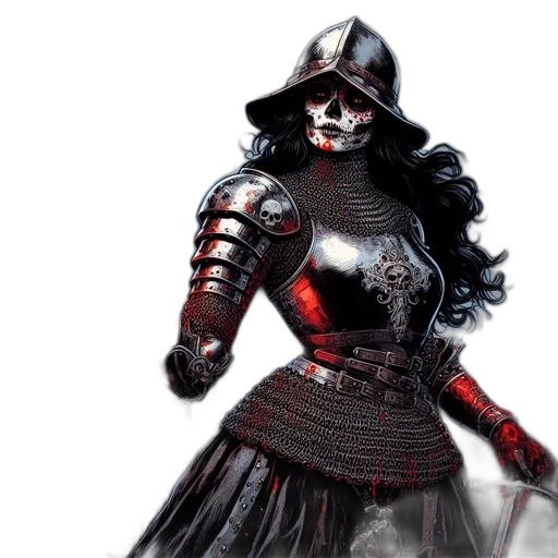 sword, mask, fantasy art, concept art transparent PNG cut-out