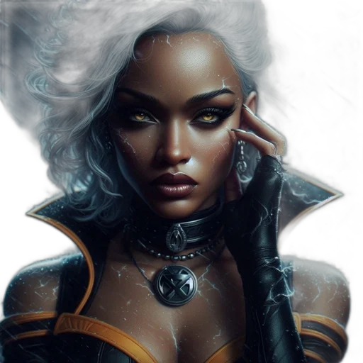 face, fantasy art, concept art, comic book art transparent PNG cut-out