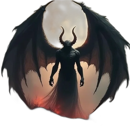 dragon, creature, mask, staff transparent PNG cut-out