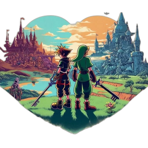 sword, pixel art, concept art, fantasy art transparent PNG cut-out
