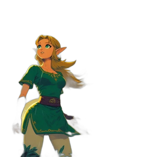 dress, staff, concept art, pixel art transparent PNG cut-out