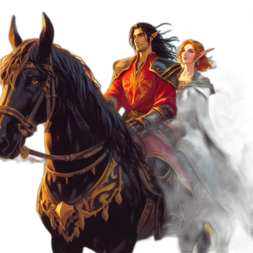 fantasy art, concept art, comic book art, photorealistic transparent PNG cut-out