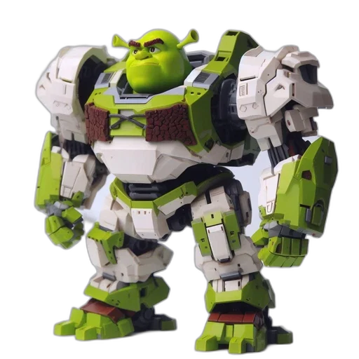 robot, weapon, 3d render, concept art transparent PNG cut-out