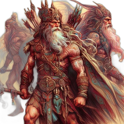 sword, fantasy art, concept art, comic book art transparent PNG cut-out
