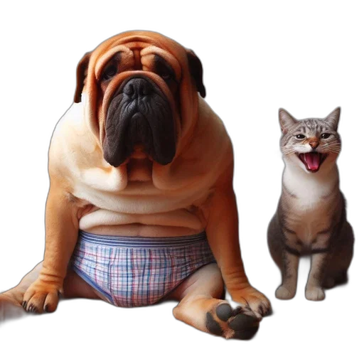 animal, photorealistic, concept art, 3d render transparent PNG cut-out