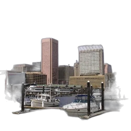 building, concept art, photorealistic, 3d render transparent PNG cut-out