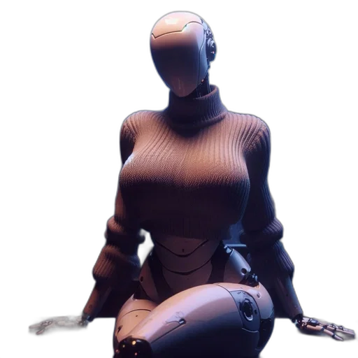 robot, dress, jacket, mask transparent PNG cut-out