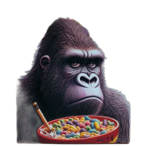 food, animal, creature, photorealistic transparent PNG cut-out