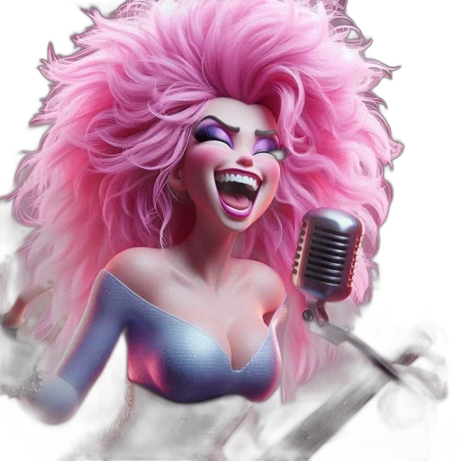hair, cartoon, photorealistic, concept art transparent PNG cut-out
