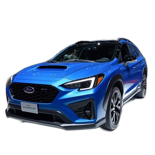 car, 3d render, 2021, subarunt transparent PNG cut-out