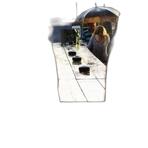 umbrella, bottle, staff, building transparent PNG cut-out