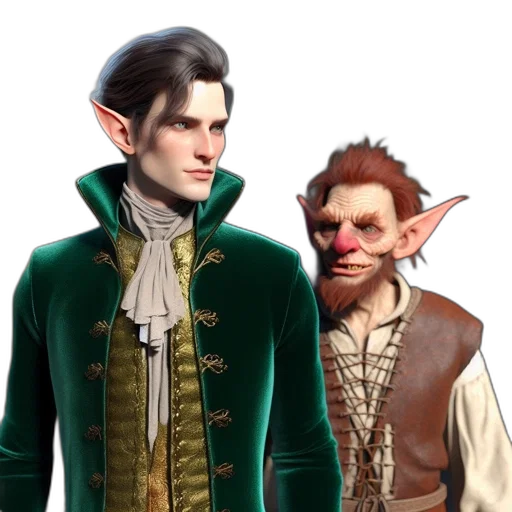 concept art, fantasy art, 3d render, photorealistic transparent PNG cut-out