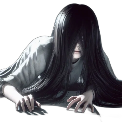 hair, creature, mask, face transparent PNG cut-out