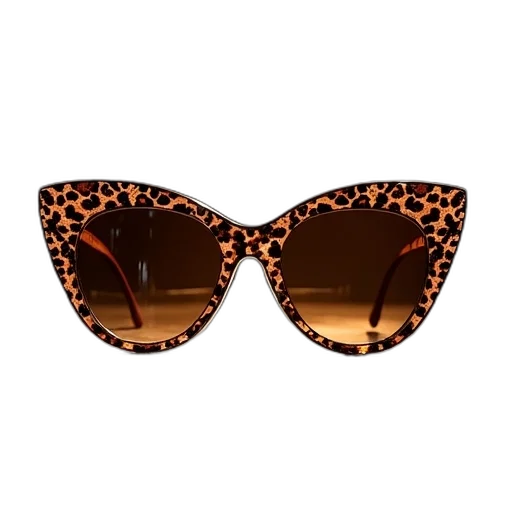 row, filigree, leopard, print transparent PNG cut-out