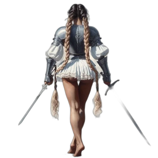 sword, weapon, dress, staff transparent PNG cut-out
