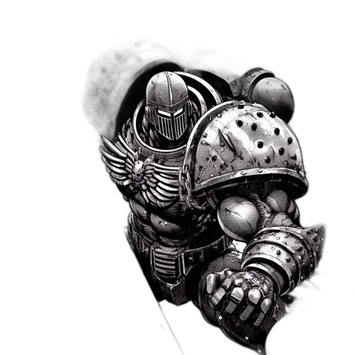robot, mask, weapon, face transparent PNG cut-out