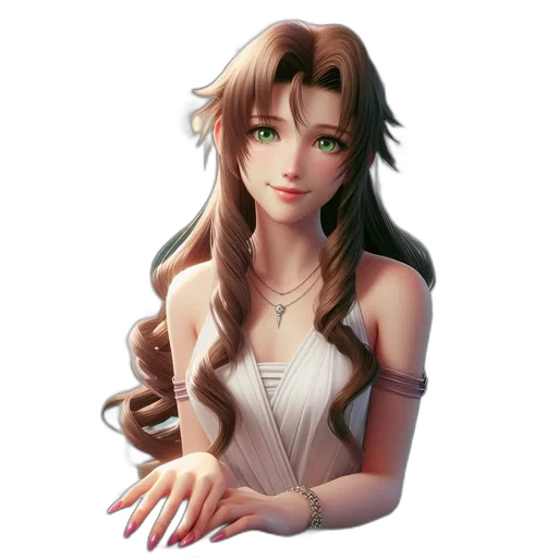 staff, dress, jewelry, face transparent PNG cut-out