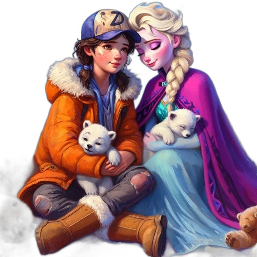 pixel art, fantasy art, concept art, watercolor transparent PNG cut-out