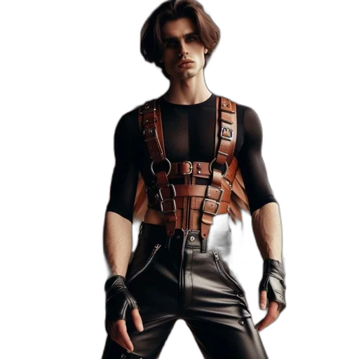 jacket, concept art, cyberpunk, photorealistic transparent PNG cut-out