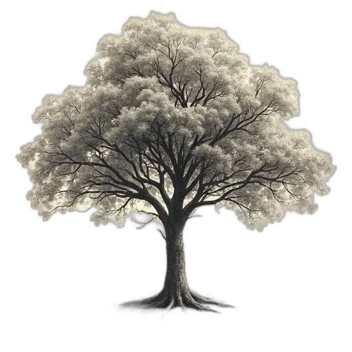 tree, crown, hair, staff transparent PNG cut-out