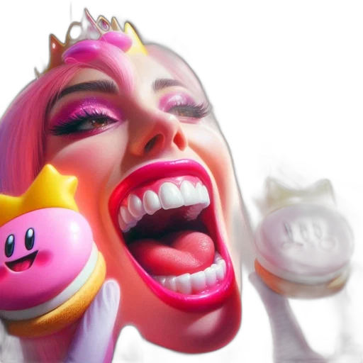 crown, mask, face, concept art transparent PNG cut-out