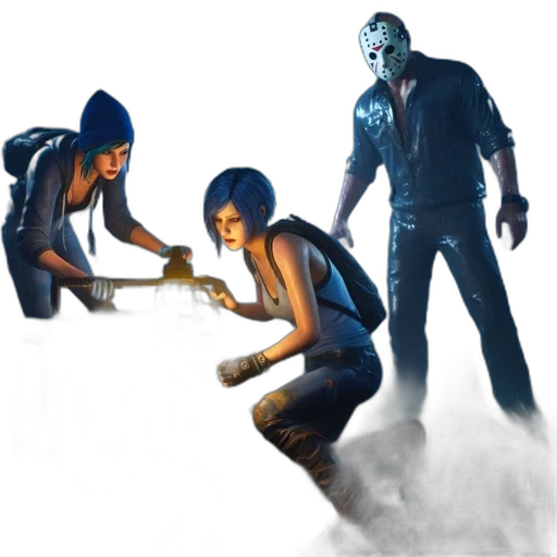 mask, concept art, comic book art, 3d render transparent PNG cut-out
