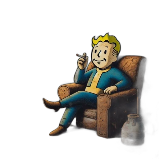 furniture, robot, staff, bottle transparent PNG cut-out