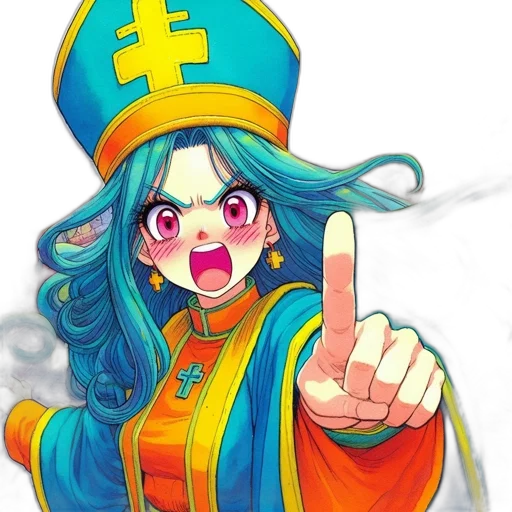 staff, anime, concept art, pixel art transparent PNG cut-out