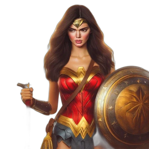 fantasy art, concept art, comic book art, 3d render transparent PNG cut-out
