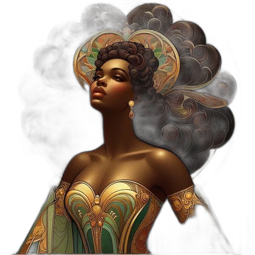 crown, dress, fantasy art, concept art transparent PNG cut-out