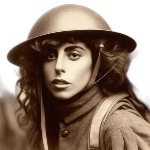 hat, face, staff, weapon transparent PNG cut-out