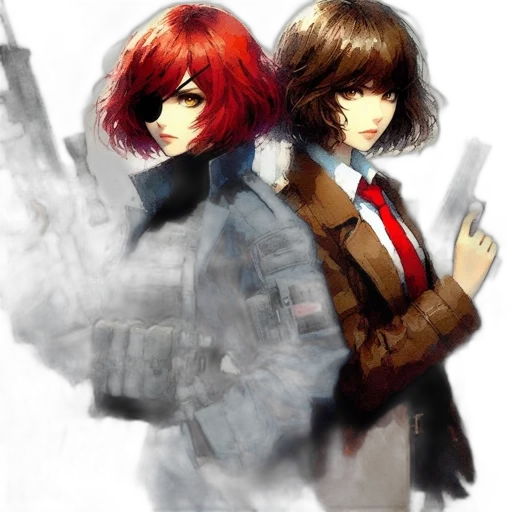jacket, weapon, concept art, comic book art transparent PNG cut-out