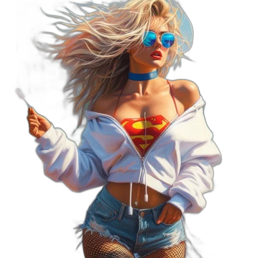 comic book art, concept art, fantasy art, photorealistic transparent PNG cut-out