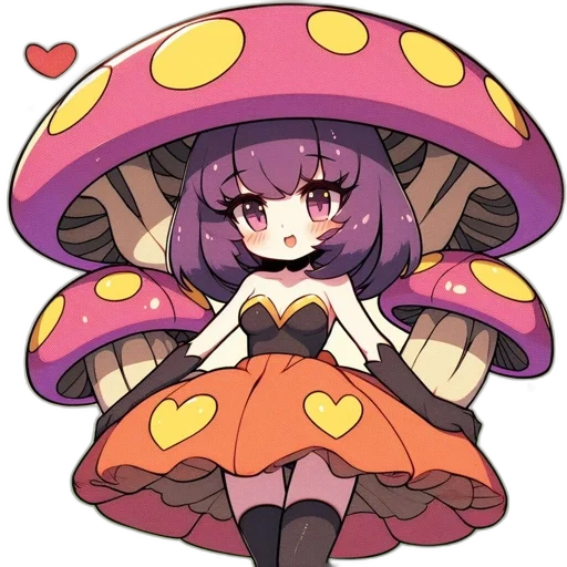 hat, umbrella, dress, flower transparent PNG cut-out