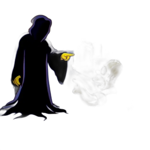 staff, mask, creature, weapon transparent PNG cut-out