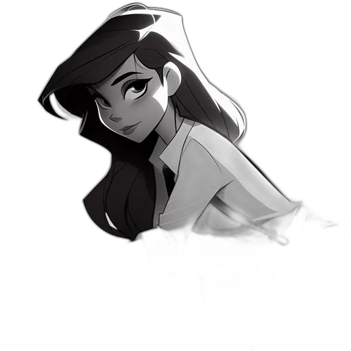 crown, face, dress, hair transparent PNG cut-out