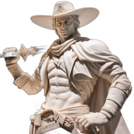 hat, staff, concept art, comic book art transparent PNG cut-out