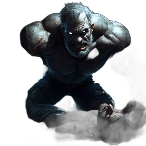 face, creature, concept art, comic book art transparent PNG cut-out