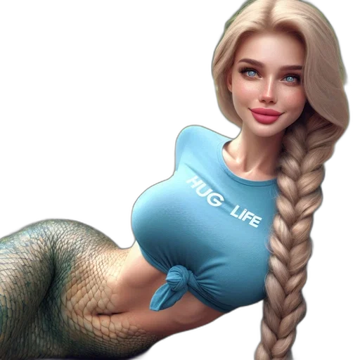 creature, animal, dress, fantasy art transparent PNG cut-out