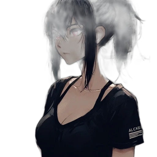 dress, face, mask, staff transparent PNG cut-out
