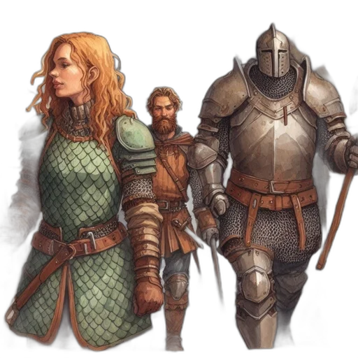 sword, fantasy art, concept art, comic book art transparent PNG cut-out