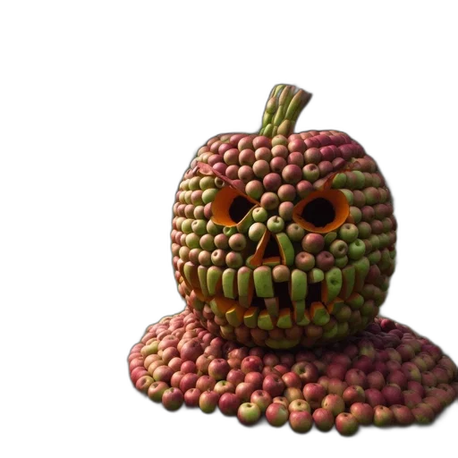 food, creature, crown, staff transparent PNG cut-out