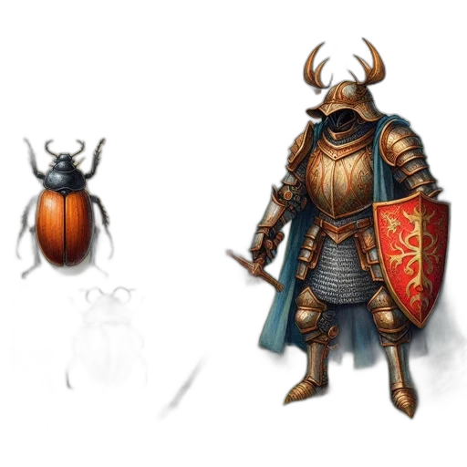 concept art, fantasy art, pixel art, 3d render transparent PNG cut-out